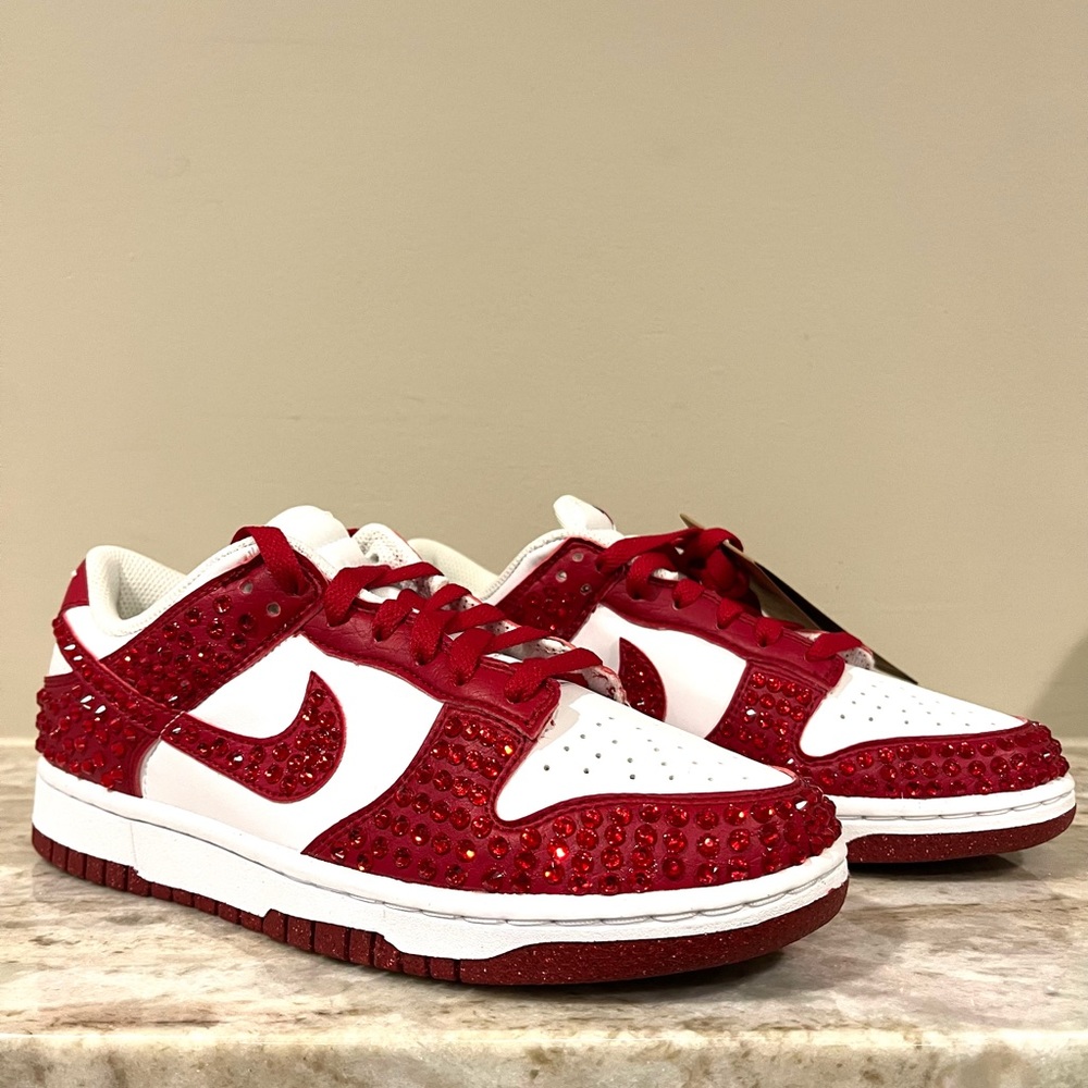 Woman’s Gym Red Nike Dunks